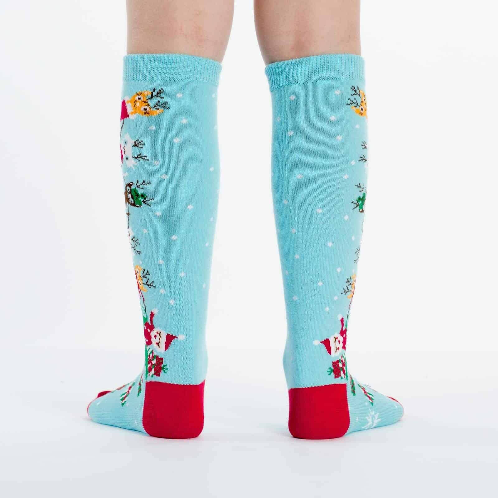 Sock It To Me Women's Knee High Socks Jingle Cats